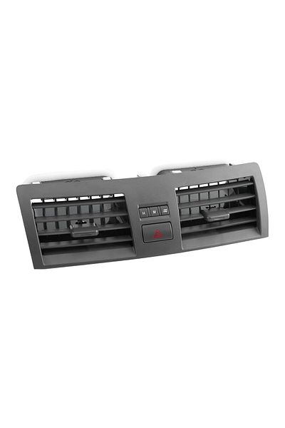 CAMRY ATRACYPART Center A/C Dash Air Vent Trim Cover, Console Outlet Insert Grille Panel with Emergency Sw