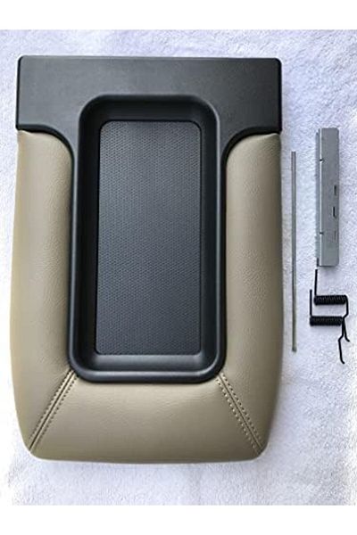 GM ITEK AUTO Center Console TOP LID Storage ARMREST Complete Assembly TAN Beige FITS 1999-2007 Silverad