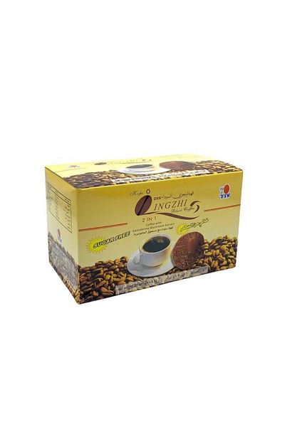 DXN Lingzhi Black Coffee Sugar Free 20 Sachets