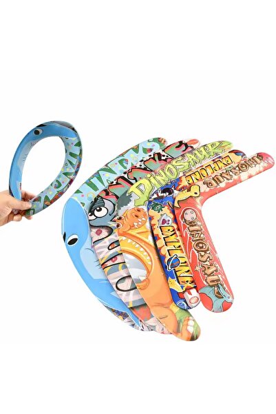 NB market Graffiti Boomerang 42cm Oversized Eva Unbreakable Graffiti Boomeran...