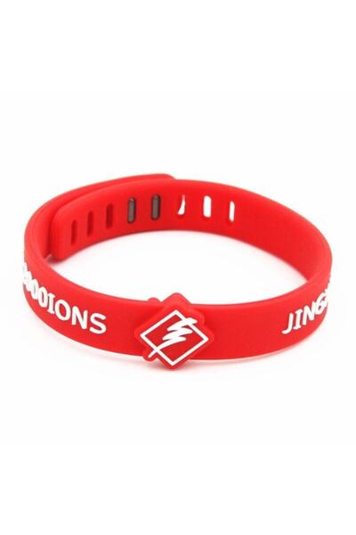 HALL BREATHE Kırmızı Ayarlanabilir Spor Antistatik Kablosuz Bileklik