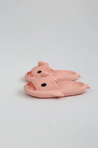 Işıltı kidss Wg500 Shark Pink Unisex Full Orthopedic Slippers Shark Slides