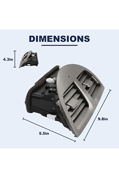 Lexus High Quality Air Conditioner Frame Replacement Interior Vent Grille for Lexus ES350 - Dashboard