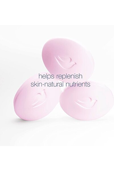 Dove Pink Beauty Bar Soap with Moisturizing Cream, 125g (Pack of 4)