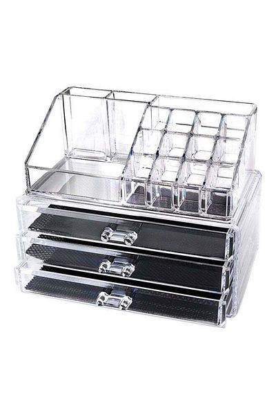 Generic Cosmetic Storage Box Clear