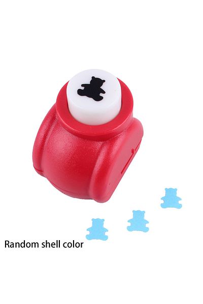 Choice Little bear 1Pcs Mini Scrapbook Punches Handmade Cutter Card Craft Calico Printing DIY Flower Paper