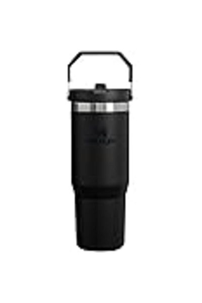 Stanley Quencher H2.0 FlowState Stainless Steel Vacuum Insulated Tumbler with Lid and Straw, Black,