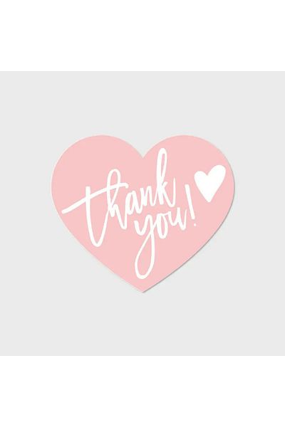 Choice 100Pcs D 50/100Pcs 5 StylesPink Heart Shaped Thank You Tags - 'Thank You for Supporting My Small Bus