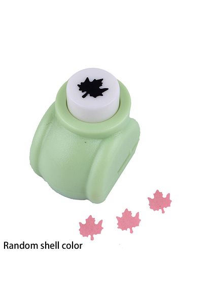 Choice Maple leaf 1Pcs Mini Scrapbook Punches Handmade Cutter Card Craft Calico Printing DIY Flower Paper C