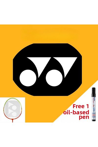 Choice YONEX and pen 1 Pcs Badminton racket logo board custom spray paint Yonex logo board Lin Dan logo