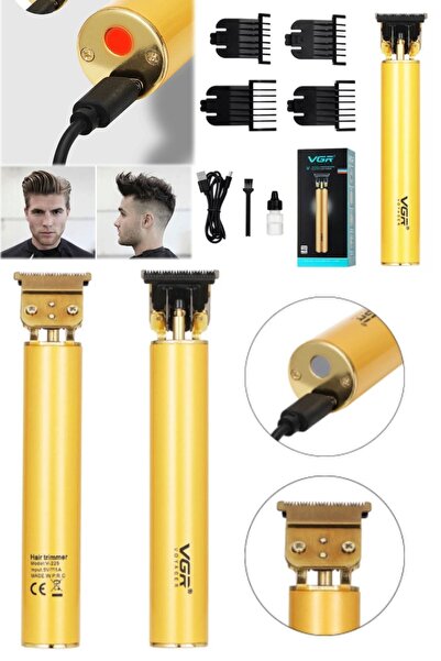 Munico Profesyonel Gold Tıraş Makinesi Seti Ince 4 Taraklı Ara Detay Akıllı M...