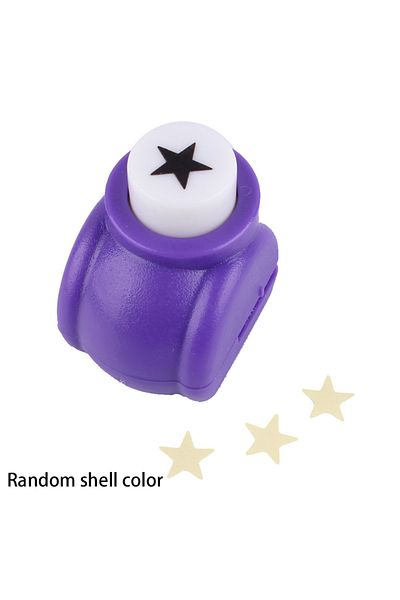 Choice Five-pointed star 1Pcs Mini Scrapbook Punches Handmade Cutter Card Craft Calico Printing DIY Flower
