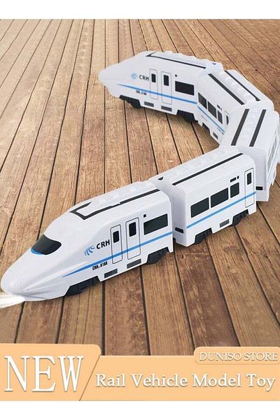 fun zone Electric Train Toy With Lighting And Music, Train Model Toys, Children's educational toys