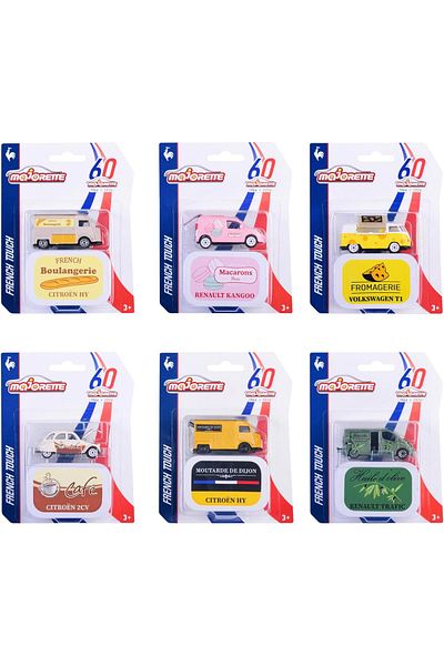 Majorette French Touch Deluxe Cars Die-Cast Assorted - 1 Piece