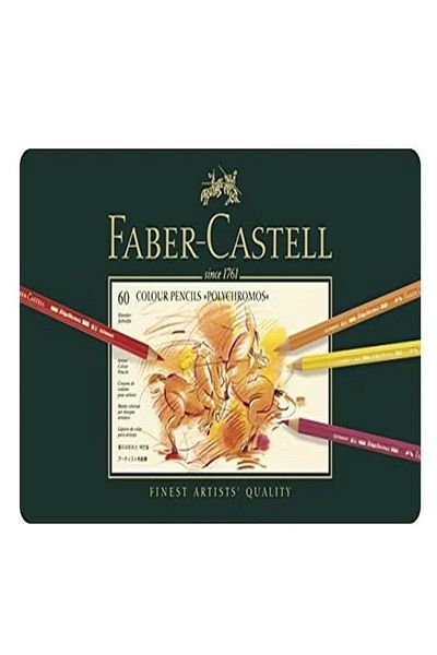 Faber Castell 60-Piece Polychromos Colour Pencil Set Yellow/Red/Pink