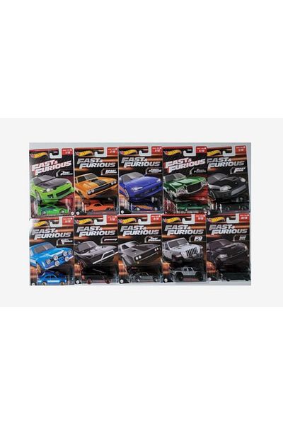 mattel Hot Wheels Fast and Furious Series Car Assorted - 1 Piece