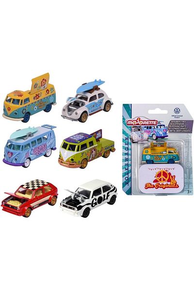 Majorette VW The Originals Deluxe Cars Assorted - 1 Piece