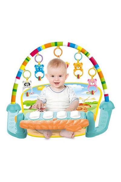 rexa 2-In-1 Baby Kick And Play Piano Gym Mat