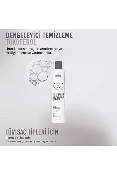Bonacure Deep Cleaning Miracle – Immaculate Hair with Bc Clean Balance 200Ml!/Hairboss