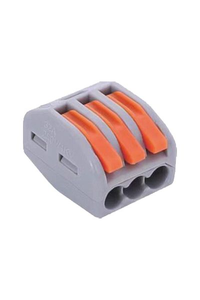 Braytron Rapid Connector 3 Poles 0.2/4mm² 32A 250V 100pcs/Box