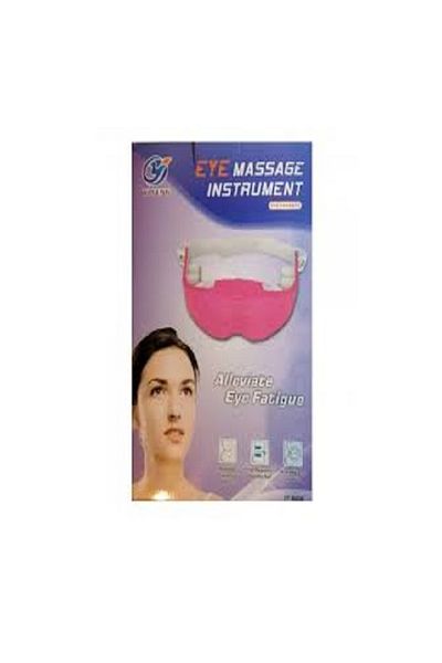 Generic Electric Eye Massage Mask - Eye Care Massager - Pink