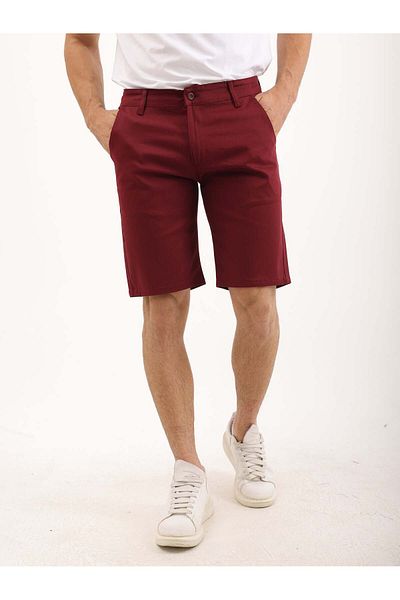 WKM Men's Regular Fit Linen Shorts