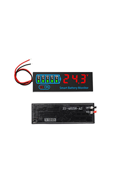 Choice1 مؤشر مستوى البطارية الفضي 3S-14S DC7-55V 12 فولت 24 فولت 36 فولت 48 ف...