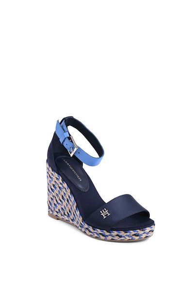 Tommy Hilfiger women's navy blue platform sandals