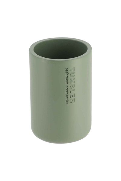 Tendance Round Shaped Durable Round Polyresin Bathroom Tumbler