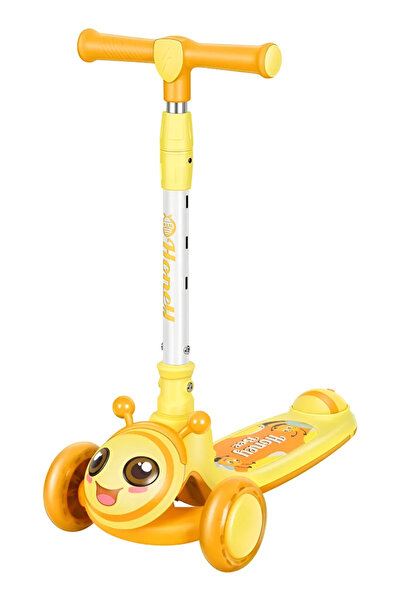 rexa سكوتر ثلاثي العجلات للأطفال قابل للتعديل والثبات، مناسب للمبتدئين