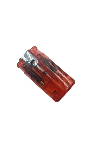 dalimag Lighter with Dual Flames, Gas, Refillable, 7 cm, Red