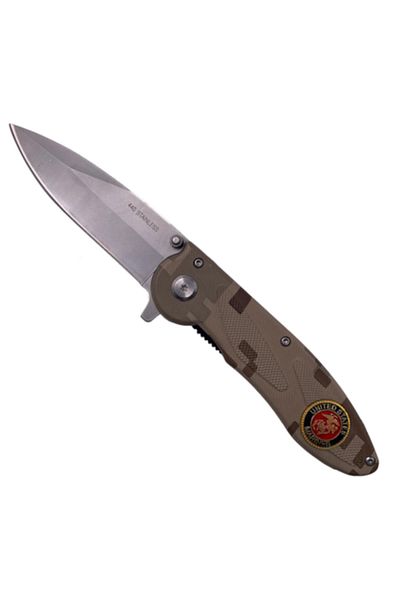 dalimag Briceag manual, Model Marin, Camo, Lama Otel, 19.5 cm,