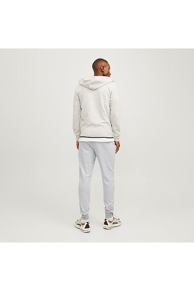 Jack & Jones 12184970_jpstwill Jjair Sweatpants Κανονική μέση λεπτή εφαρμογή Απλό ανοιχτό γκρι ανδρικό φούτερ
