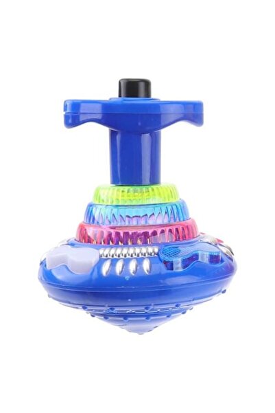 dalimag Jucarie Titirez Automat, Model Top Toy, Muzica, Joc de Lumini, албаст...