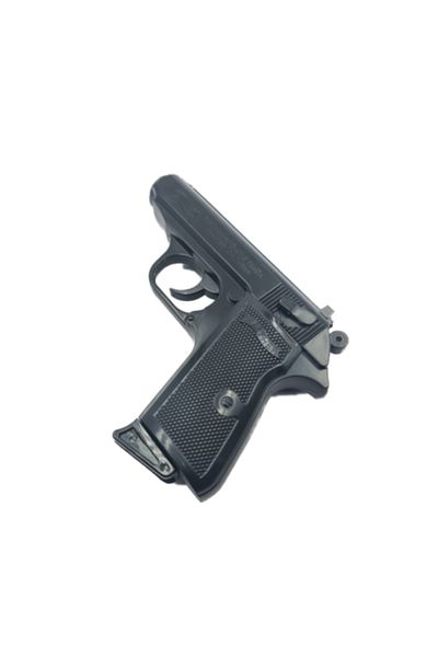 dalimag Pistol Lighter, Model Walter, Windproof, with Case, 16 cm, Black