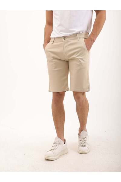 WKM Men's Regular Fit Linen Shorts