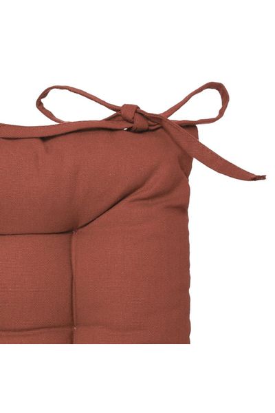 Atmosphera Premium Quality Cotton Square Shaped Chair Pad 38 x 38 cm