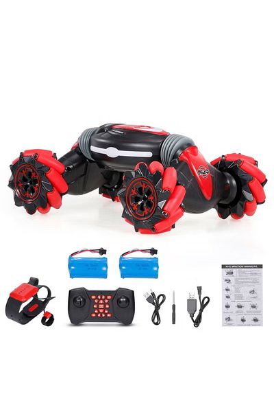 rexa 2.4G Twisting Off-Road Vehicle Music Dancing Two Side Driving Gesture Sensing RC Stunt 37.5cm