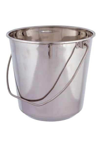 Domotti Stainless steel bucket 25cm, 8L