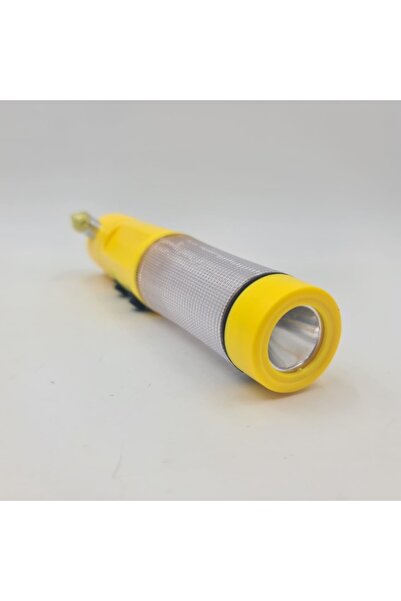 dalimag Emergency Hammer, Multifunctional, Belt Cutter, Flashlight, Headlamp, Yellow,