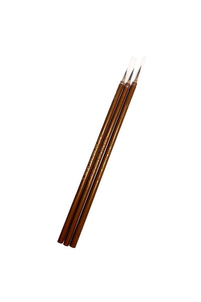 Pin Art Brush Wolf Hair Tile Starter Brush Set