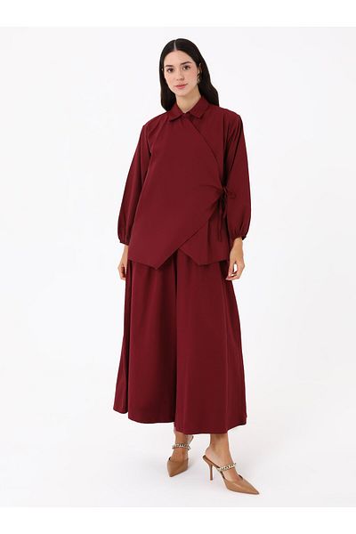 VAV Pants - Burgundy -