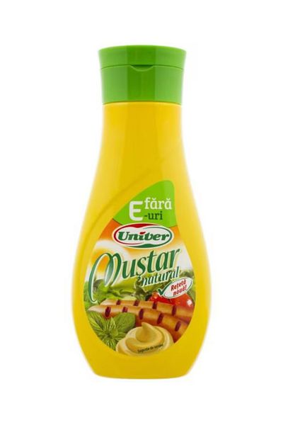 Univer Univer Mustard, No E-marks, 440 g