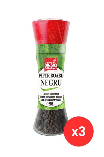 CİO Grinder - Black Peppercorns 85g x3PCS