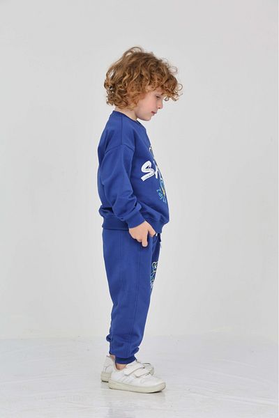 Toontoy Boy's Savage Printed Tracksuit Set