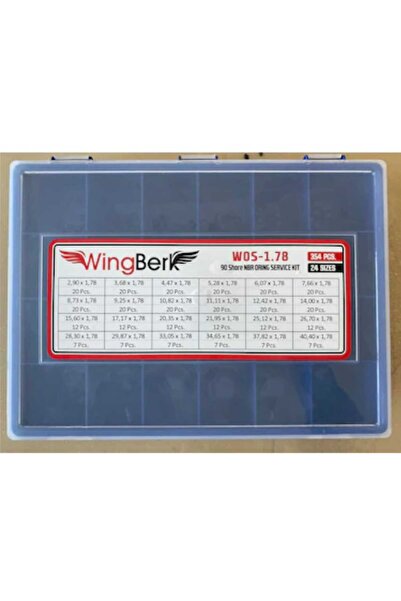 Wingberk Wos-1,78 Mm 90 Shore Nbr Oring Seti