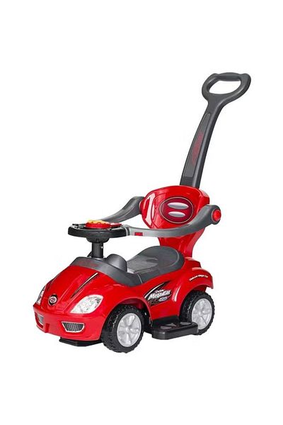 rexa 3-in-1 Push and Pedal Ride-On – 23 x 17 x 33 in | Convertible Toddler Ride with Handle & Pedals