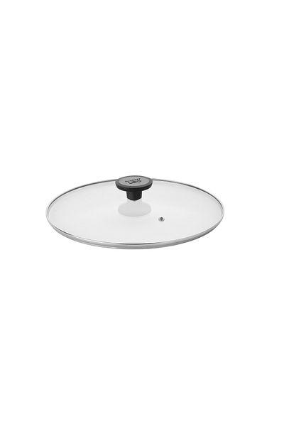 Berghoff Lid 28 cm, Heat-resistant glass, Steel, Transparent