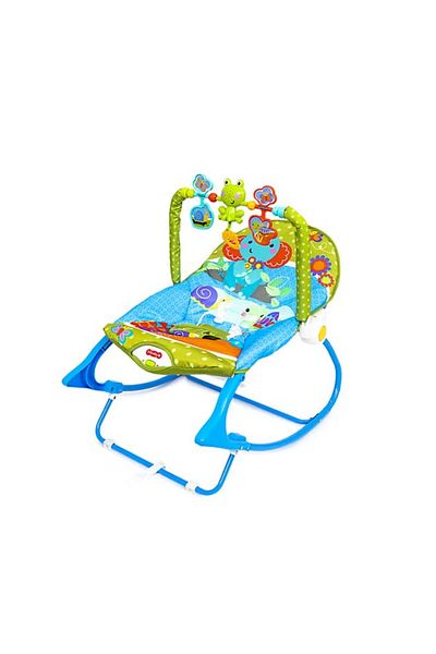 Baby Plus كرسي هزاز للأطفال الصغار، خفيف الوزن، مريح وقابل للحمل، مصمم بشكل مثالي
