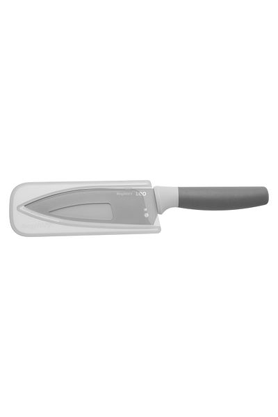 Berghoff Chef's knife, 14 cm, protective sheath, Steel, Gray